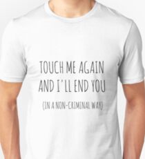 Natürlich nicht kriminell ... Slim Fit T-Shirt