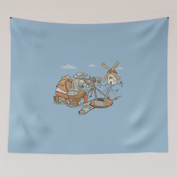 Item preview, DON QUIXOTE AND MACHINE GUN designed and sold by Alexander  Medvedev.