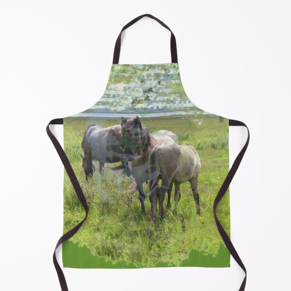 Item preview, Konik horses in the wetlands designed and sold by CamphuijsenArt.