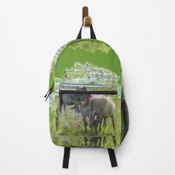 Item preview, Konik horses in the wetlands designed and sold by CamphuijsenArt.