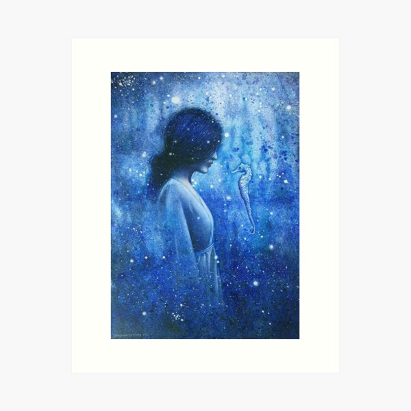 Deep Sea Encounter Art Print