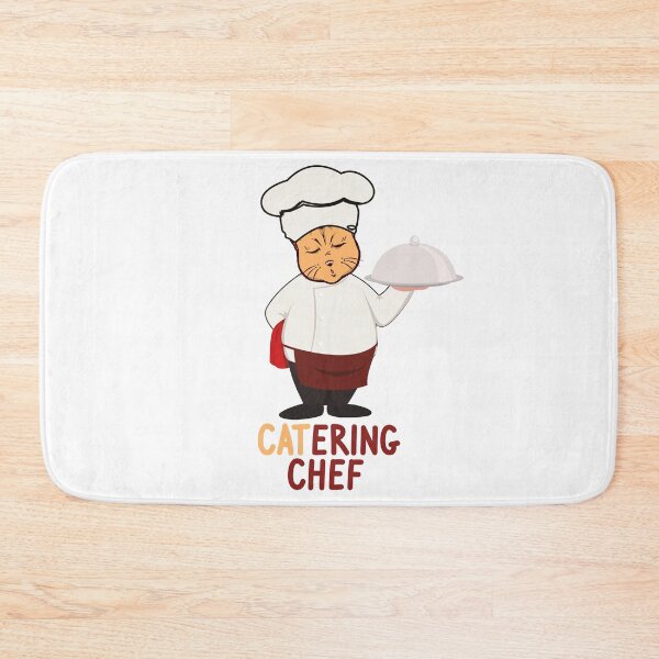 Item preview, Catering Chef cooking Cat designed and sold by lsvds.