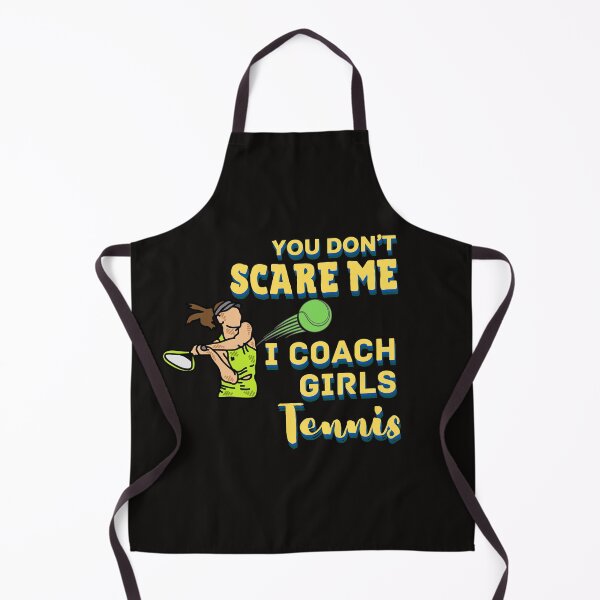 Item preview, You Don't Scare Me I Coach Girls Tennis Shirt, funny tennis t-shirt, tennis coach gift, tennis team shirt designed and sold by Waritha (02) Srithong.