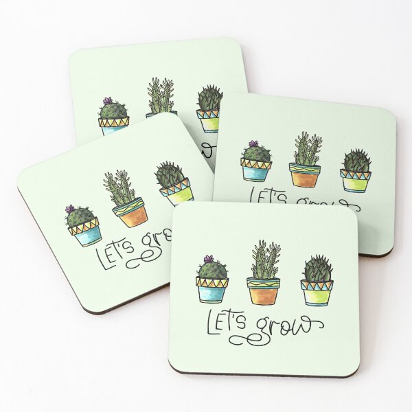 Item preview, Cactus - Let's Grow designed and sold by cheekymare.