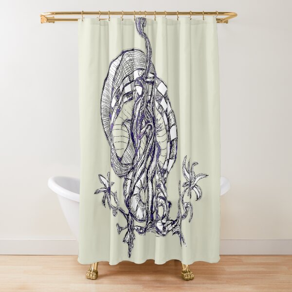 LittleTScribble#13 Shower Curtain
