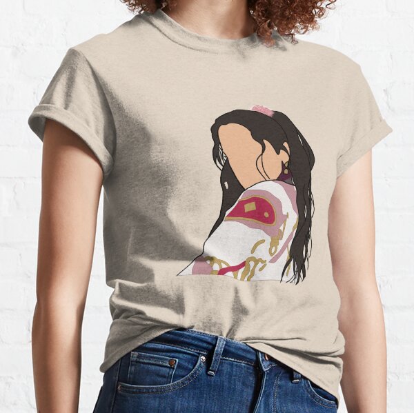 Esquema de Rosalía Con Altura Camiseta clásica
