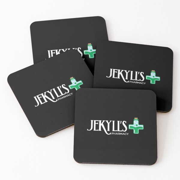 Item preview, Jekyll's Pharmacy Logo designed and sold by PrintStopStudio.