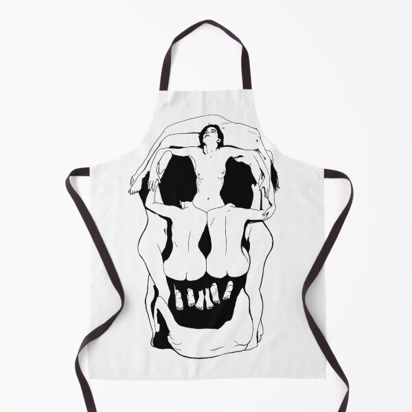Item preview, Salvador Dalí's Skulls - BLACK LINES designed and sold by RockTheShirt.