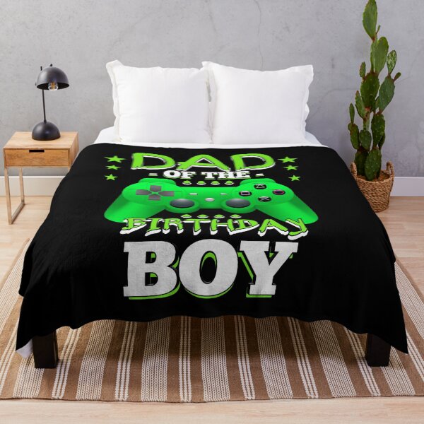 Item preview, Dad of the Birthday Boy Matching Video Gamer Birthday designed and sold by TopDesignArt.