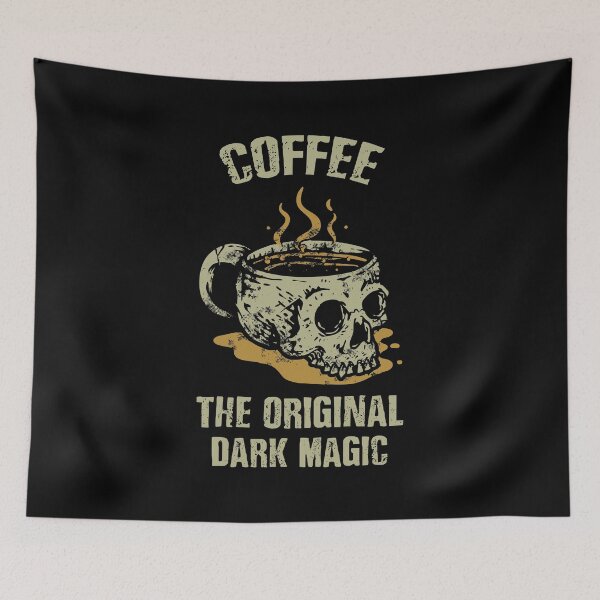 Item preview, Dark Coffee Lover Coffee is The Original Magic designed and sold by Craftypineapple.