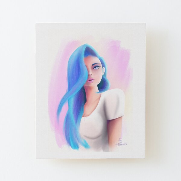 Continue to Dream Painting Wood Mounted Print