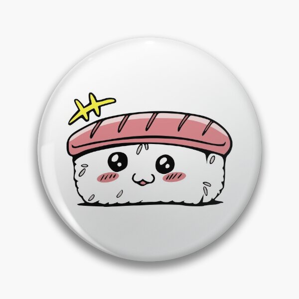 Item preview, Cute prawn Kawaii sushi  designed and sold by asmmdesign.