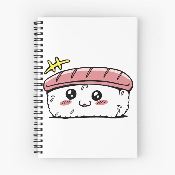 Item preview, Cute prawn Kawaii sushi  designed and sold by asmmdesign.