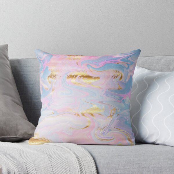 Item preview, Mermaid Faux Marbled Hygge Ocean Landscape designed and sold by MysticMarble.