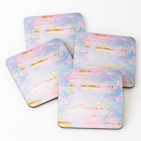 Item preview, Mermaid Faux Marbled Hygge Ocean Landscape designed and sold by MysticMarble.