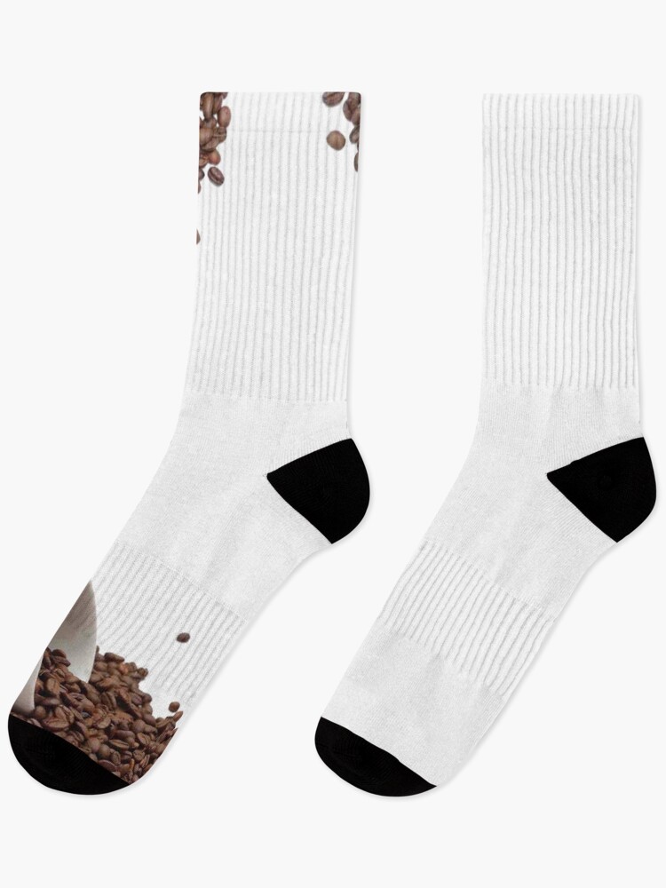 Thumbnail 1 of 5, Socks, Mmmm Coffee designed and sold by audio-sync.