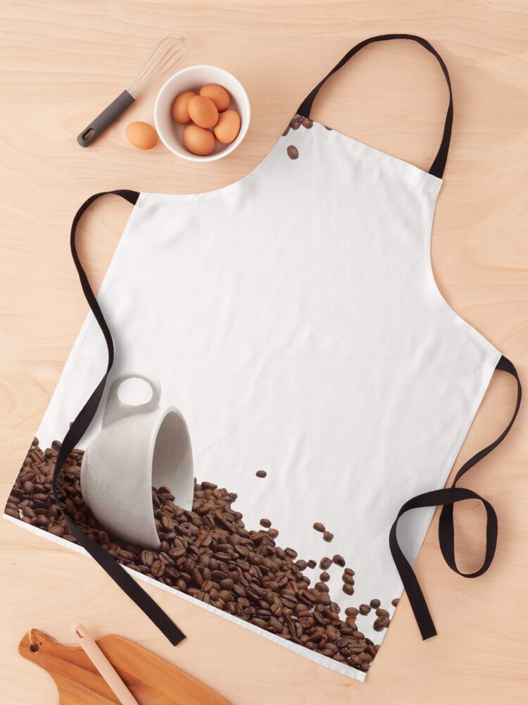 Thumbnail 1 of 6, Apron, Mmmm Coffee designed and sold by audio-sync.