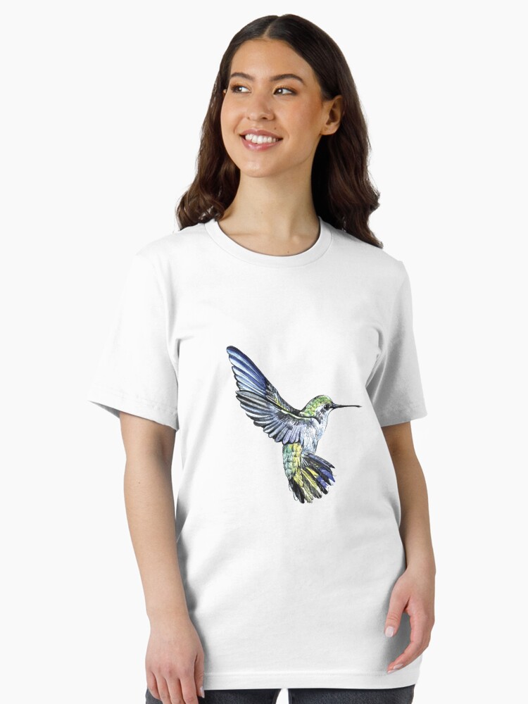 Thumbnail 2 of 7, Essential T-Shirt, Hummingbird designed and sold by Anutina.