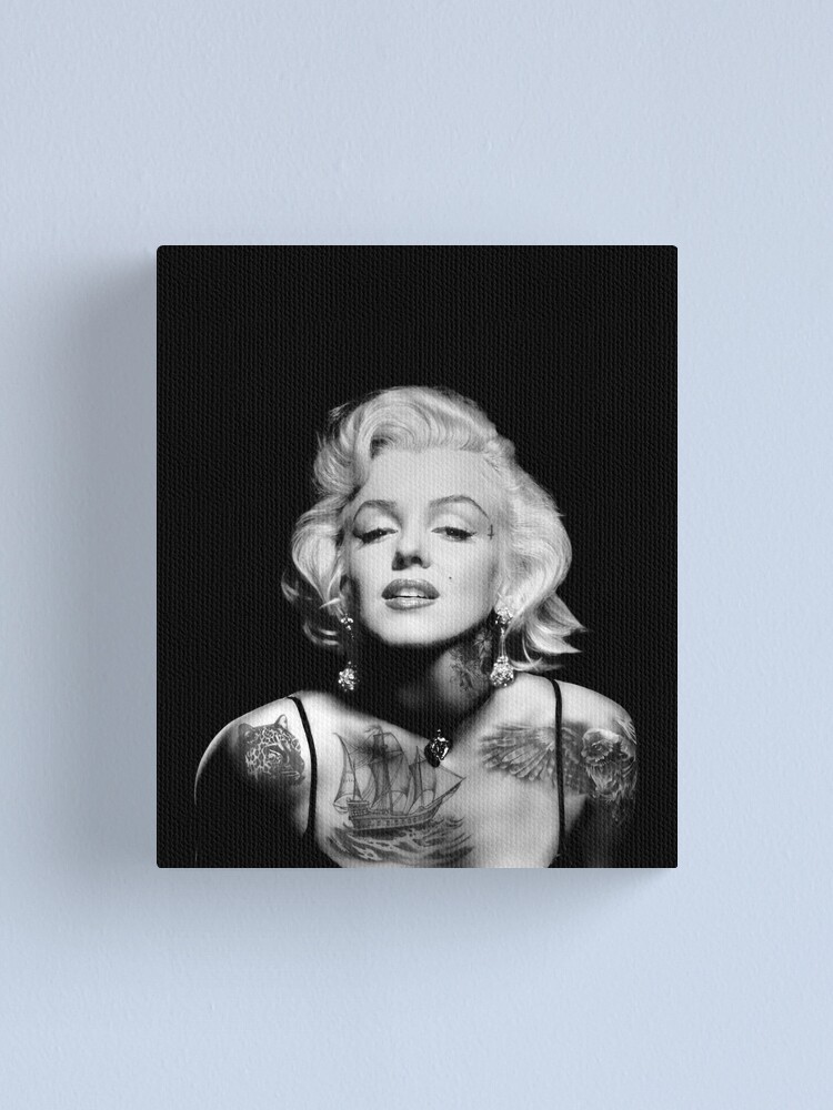 Wreedheid Een nacht bezoek Marilyn Monroe" Canvas Print for Sale by chrisstokes | Redbubble
