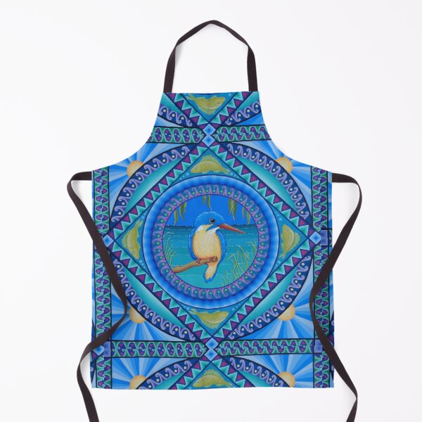 Item preview, Kingfisher Mandala designed and sold by Soozie Wray.