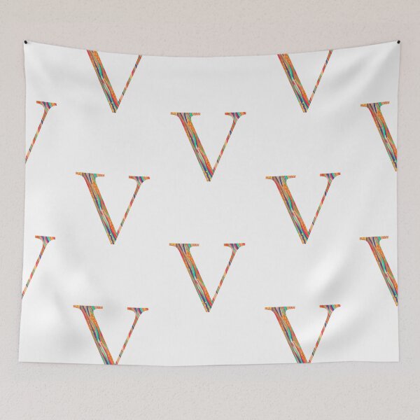Item preview, ‘V’ Monogram Initials Lettering designed and sold by misterletterman.