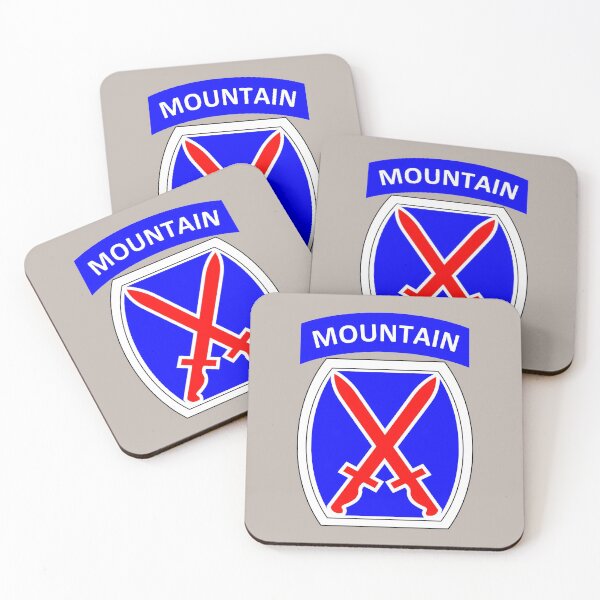Item preview, 10th Mountain Division (United States) designed and sold by wordwidesymbols.