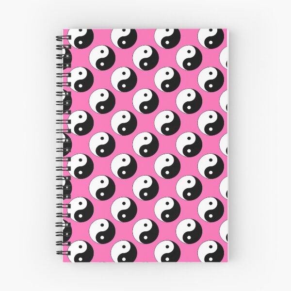 Item preview, Yin And Yang Repeating Pattern (Hot Pink Background) designed and sold by Pendy777.