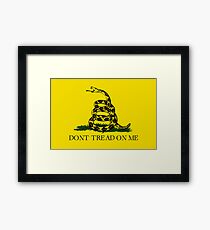 Gadsden Flag Framed Print