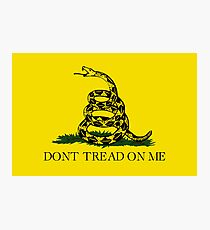 Gadsden Flag Fotodruck