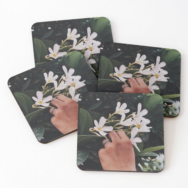 Item preview, white flower picking designed and sold by WanderAesthetic.