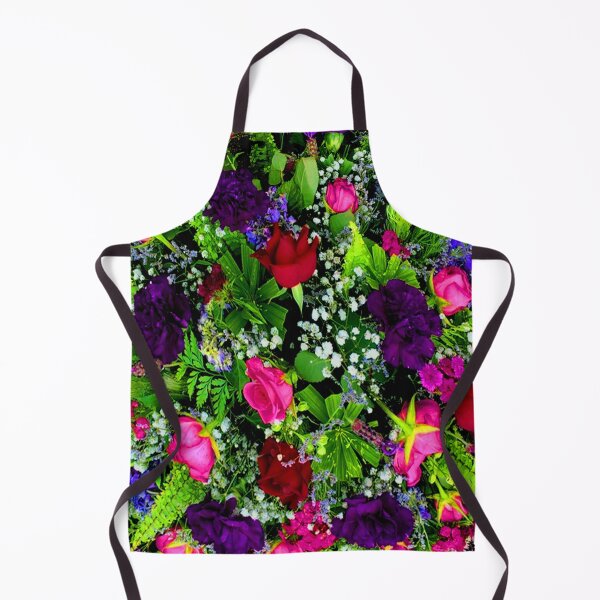A BRILLIANT WREATH FOR A BEAUTIFUL MOTHER Apron
