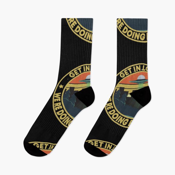 Item preview, Get in loser we're doing butt stuff Alien ufo Funny Retro Vintage Gift designed and sold by BAISSANE.