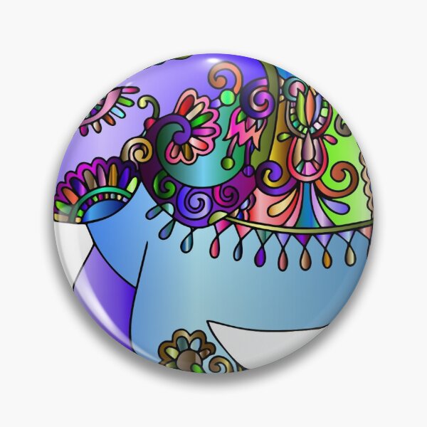 Item preview, Prismatic Playful Elephant designed and sold by greengoodnich.