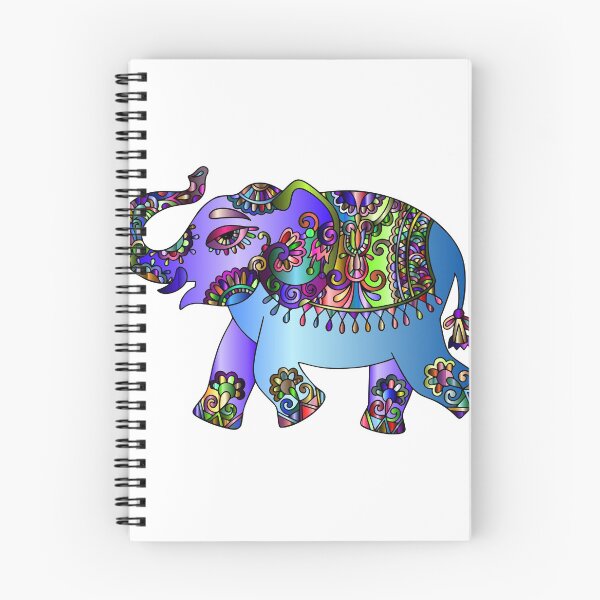 Item preview, Prismatic Playful Elephant designed and sold by greengoodnich.