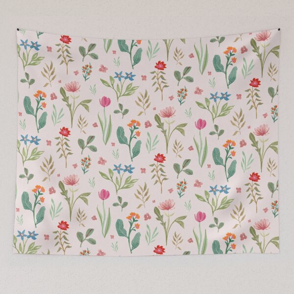 Item preview, Spring Floral Pattern in Pink designed and sold by Dani Reber.