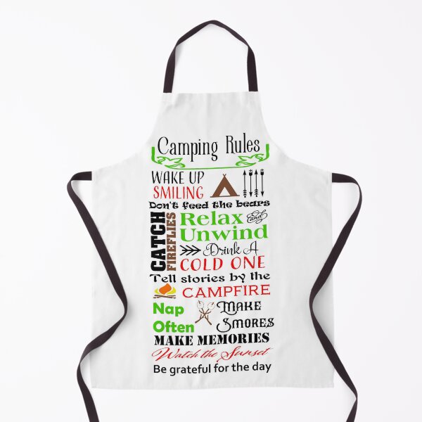 Item preview, Camping rules designed and sold by Delicarte.