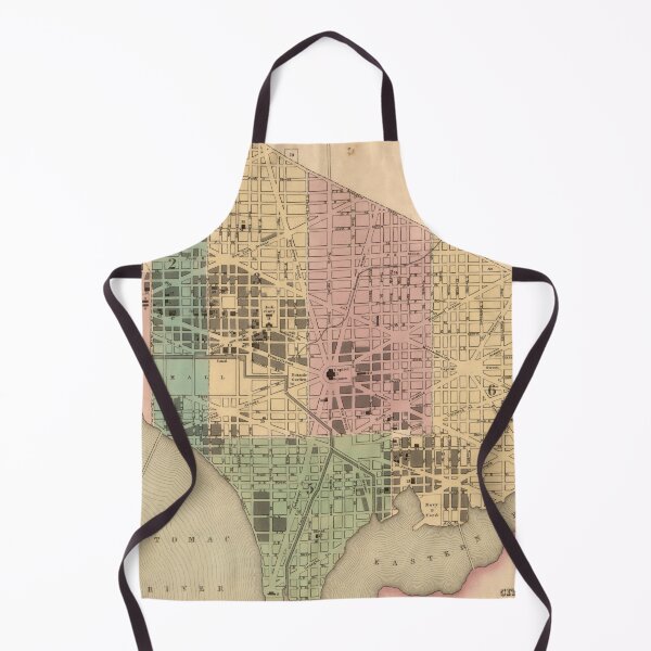 Item preview, Vintage Map of Washington DC (1836) designed and sold by BravuraMedia.