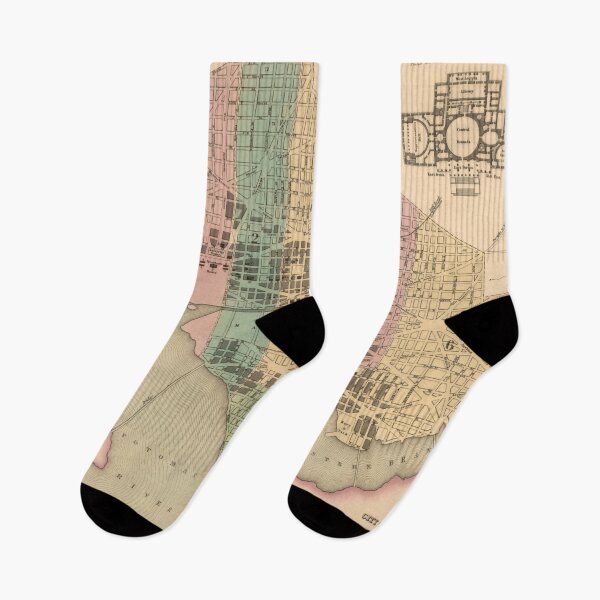 Item preview, Vintage Map of Washington DC (1836) designed and sold by BravuraMedia.