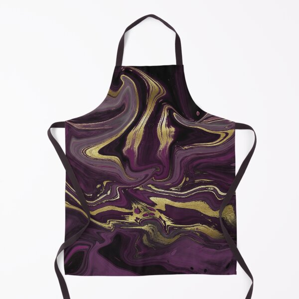 Item preview, Dark Faux Marbled Night Purple And Gold Texture designed and sold by MysticMarble.
