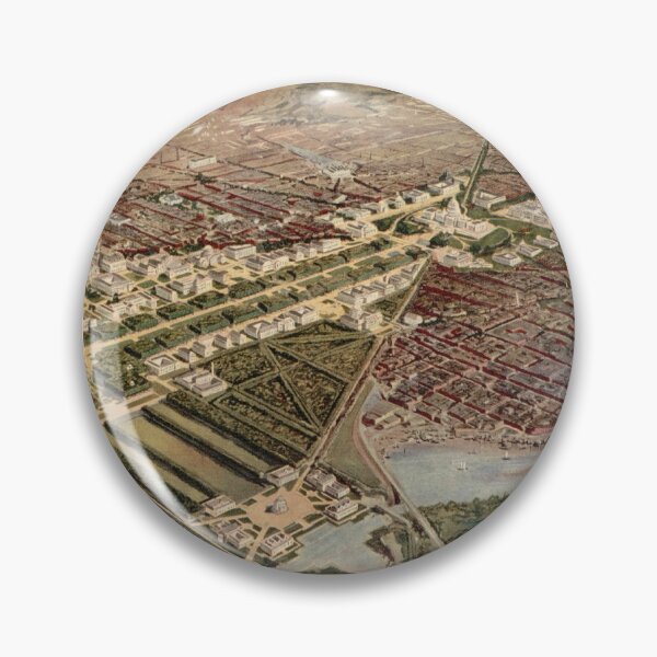 Item preview, Vintage Map of Washington DC (1915) designed and sold by BravuraMedia.