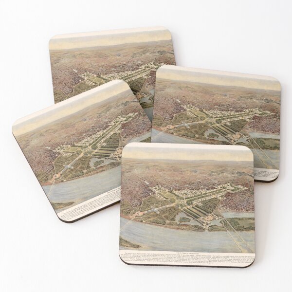 Item preview, Vintage Map of Washington DC (1915) designed and sold by BravuraMedia.