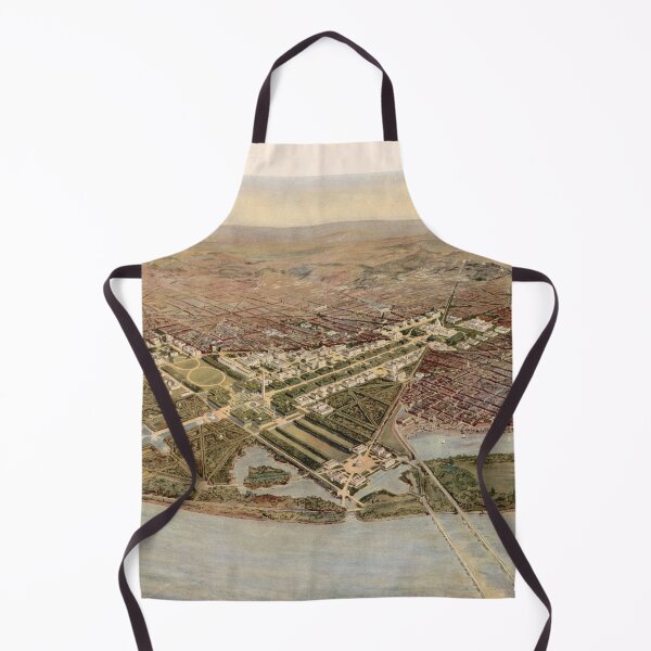 Item preview, Vintage Map of Washington DC (1915) designed and sold by BravuraMedia.