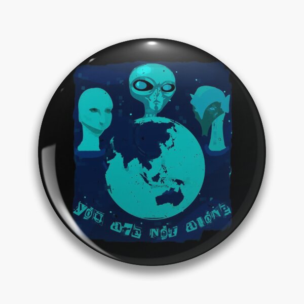 Item preview, Alien UFO SciFi You are not alone designed and sold by the-nic-001.
