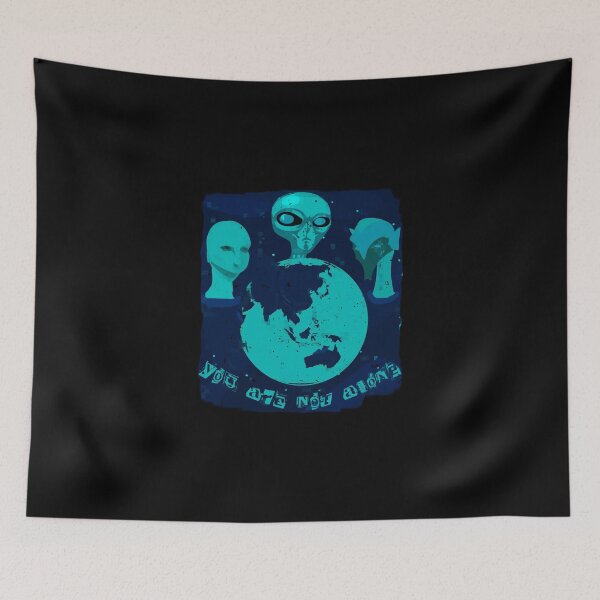 Item preview, Alien UFO SciFi You are not alone designed and sold by the-nic-001.