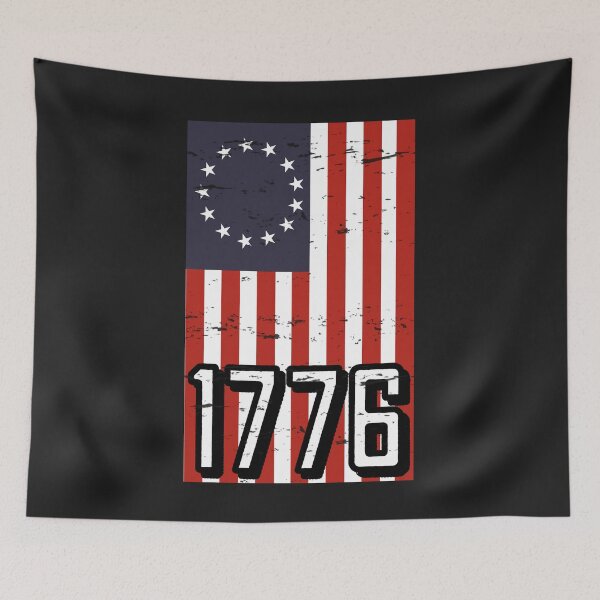 Item preview, 13 Stars 1776 First American Flag Betsy Ross TShirt designed and sold by Anumber1.