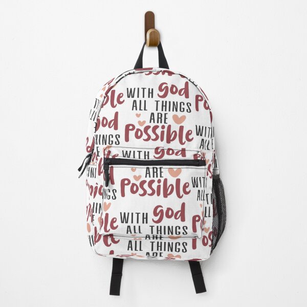 Item preview, With god all things are possible designed and sold by shirtart shop.
