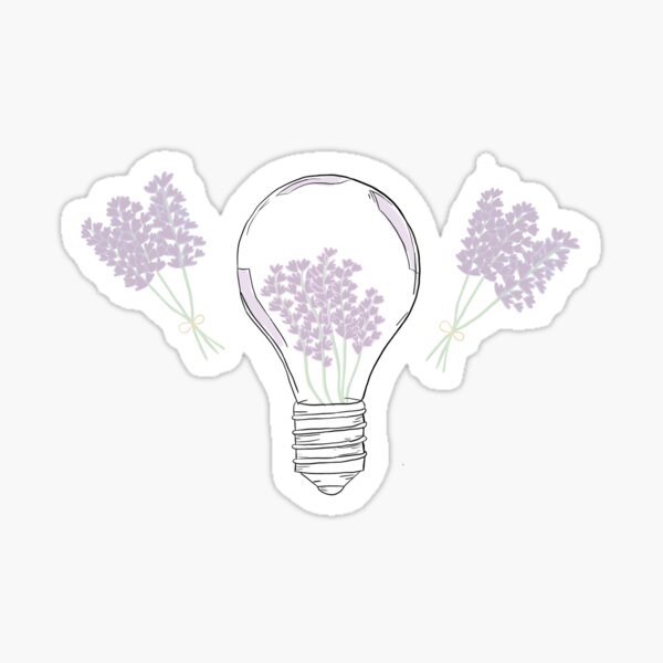 "Lavender sticker pack" Sticker for Sale by madzcozycorner Redbubble