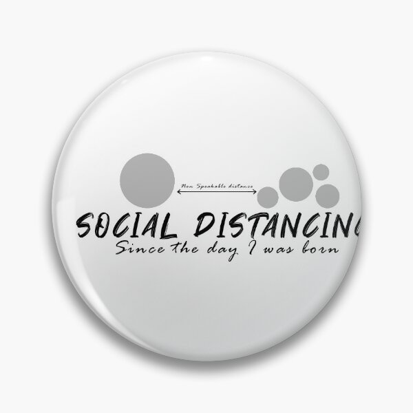 Item preview, Social distancing designed and sold by ArtfullyReka.