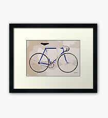 The Gios Track Bike Framed Print