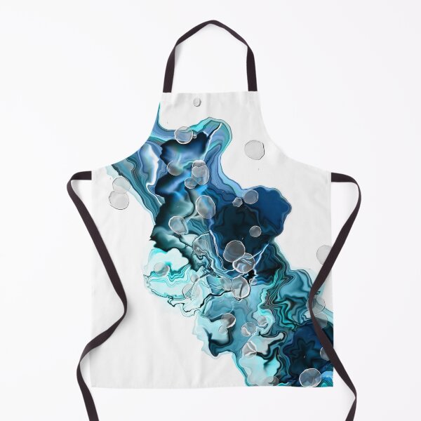 Item preview, Alcohol Ink Blue Swipe designed and sold by LindaJoanne4.